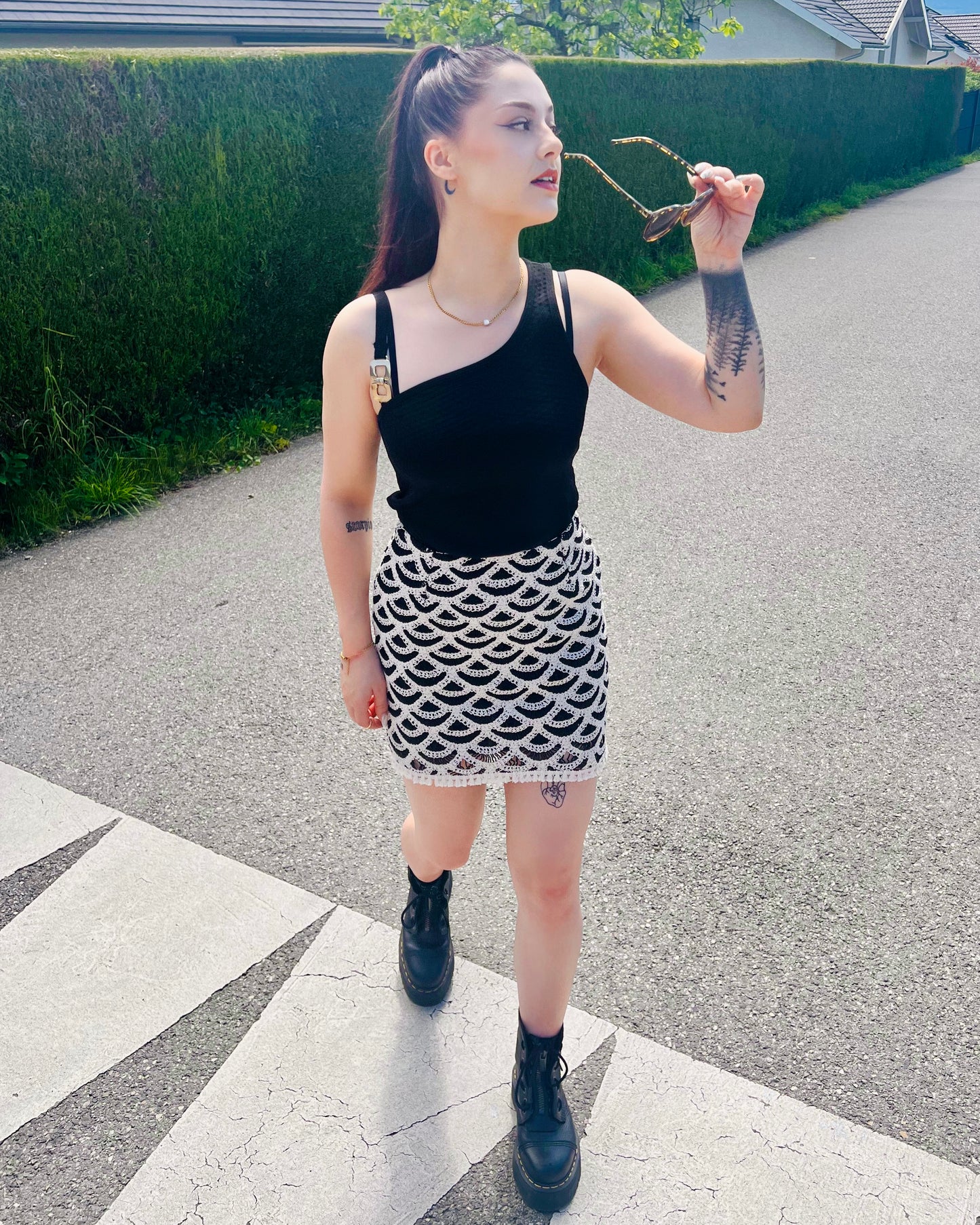 Jupe en crochet taki